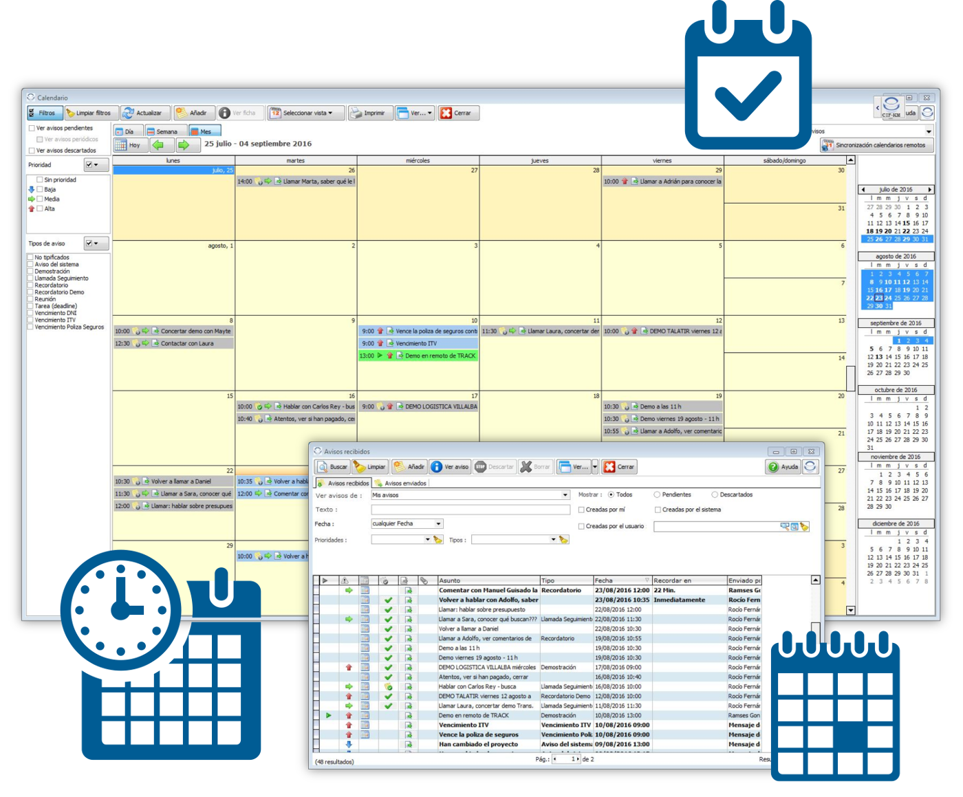 Cif KM - Avisos y tareas Cif KM - Avisos y tareas